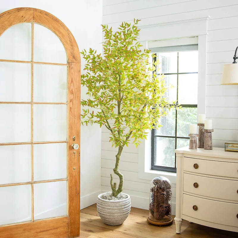 7ft. Autumn Nandina Artificial Fall Tree