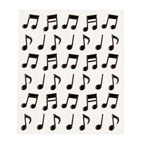 12 Packs: 36 ct. (432 total) Puffy Music Note Stickers by Recollections™ Signature™