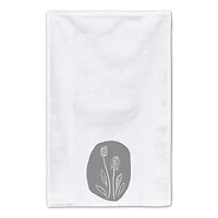Simple Contour Flower 16" x 25" Tea Towel Set of 2
