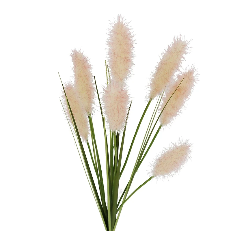 26" Pink Bunny Tail Grass Stem by Ashland®