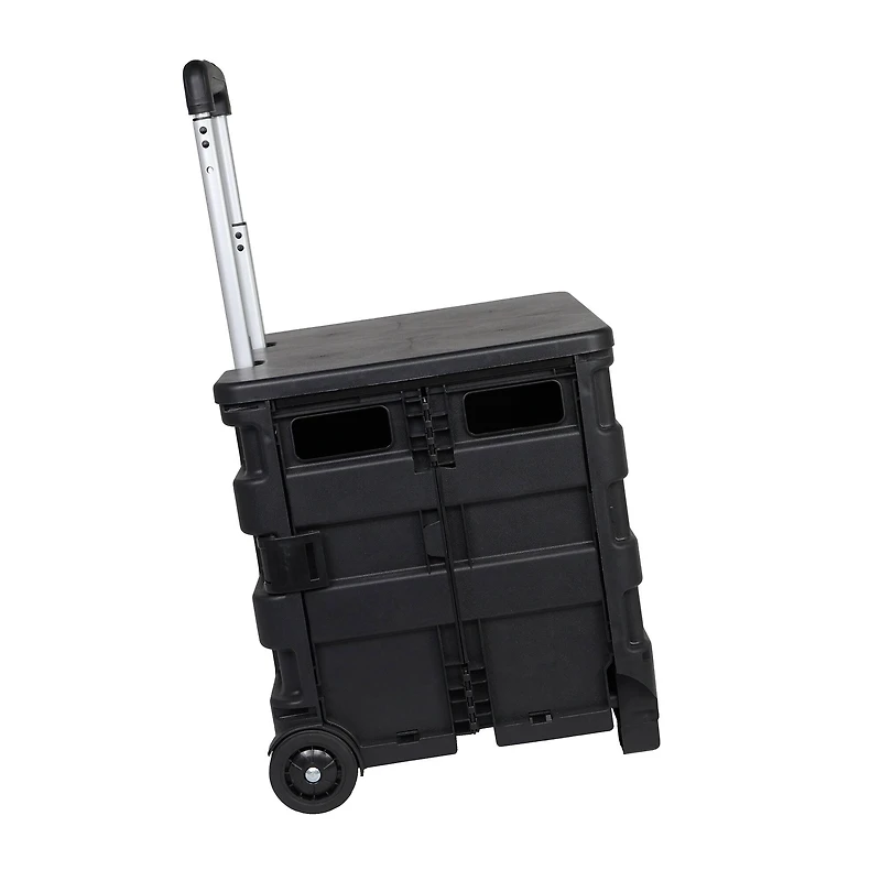 Everything Mary Collapsible Rolling Cart with Lid