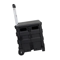 Everything Mary Collapsible Rolling Cart with Lid