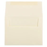 JAM Paper A2 Ivory Wove Strathmore Invitation Envelopes