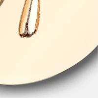 Designart - Bouquets Of Wildflowers In Gold Vases I