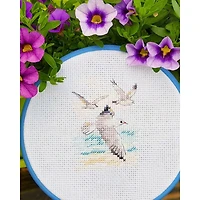 Alisa Wind From The Sea. Seagulls Cross Stitch Kit