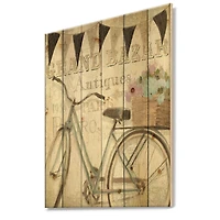 Designart - French Bicycle Flea Market II