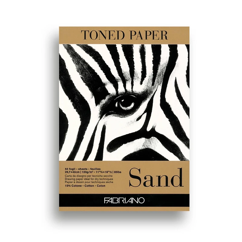 Fabriano® Sand Toned Paper Pad, 11.75" x 16.50"