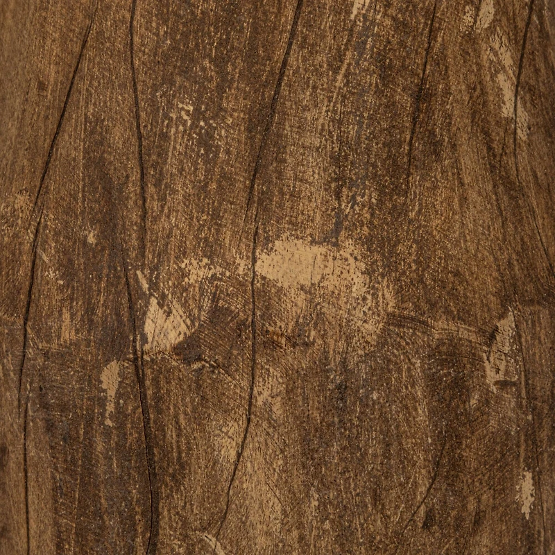 Hello Honey® 26" Natural Reclaimed Wood Swivel Neck Table Lamp with Jute Shade