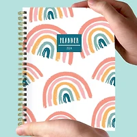 TF Publishing 2024 Fresh Rainbow Medium Weekly Monthly Planner