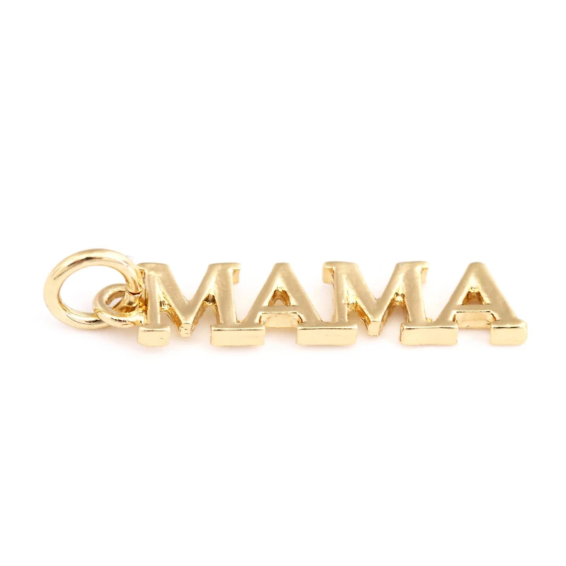 14K Gold Plated Mama Charm by Bead Landing™