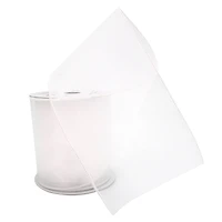 4" x 10yd. Sheer Wired Ribbon by Celebrate It® Specialty