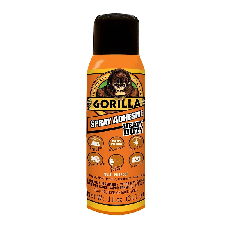 Gorilla® Spray Adhesive, 11oz.