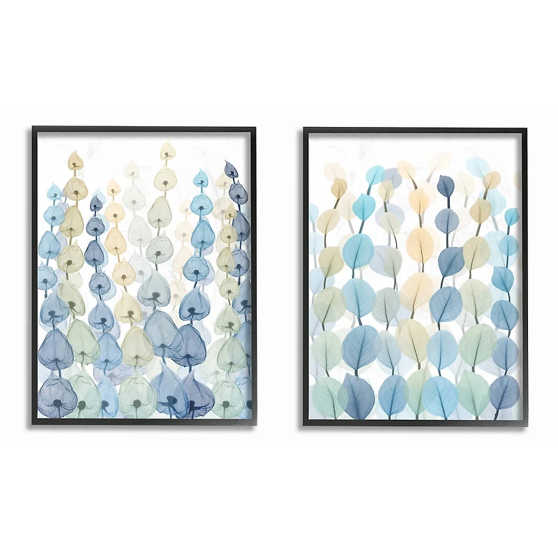 Stupell Industries Blue & Green Seaweed & Ocean Plants Framed Wall Art Set