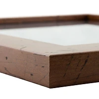 Craig Frames 4 Pack: Bauhaus 125 Dark Walnut Picture Frame with Mat