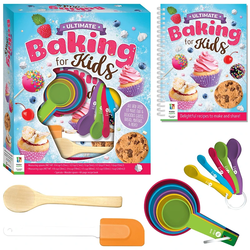 Hinkler Ultimate Baking for Kids Kit Cookbook
