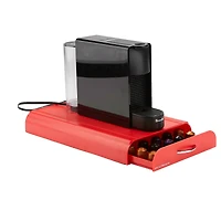Mind Reader Red 50 Capacity Coffee Pod Holder Drawer