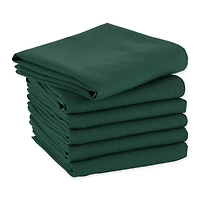 DII® Dark Green Flat Woven Dishtowels Set of 6