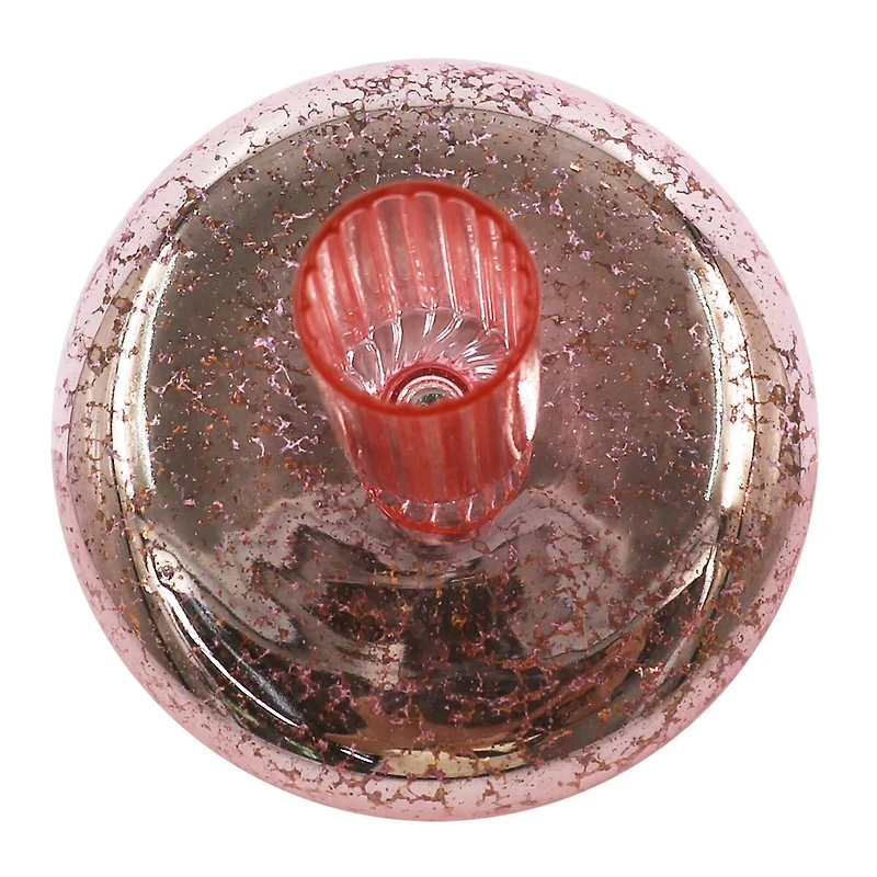 4.5" Pink Glass Taper Candle Holder by Ashland®