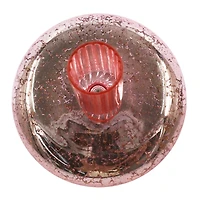 4.5" Pink Glass Taper Candle Holder by Ashland®