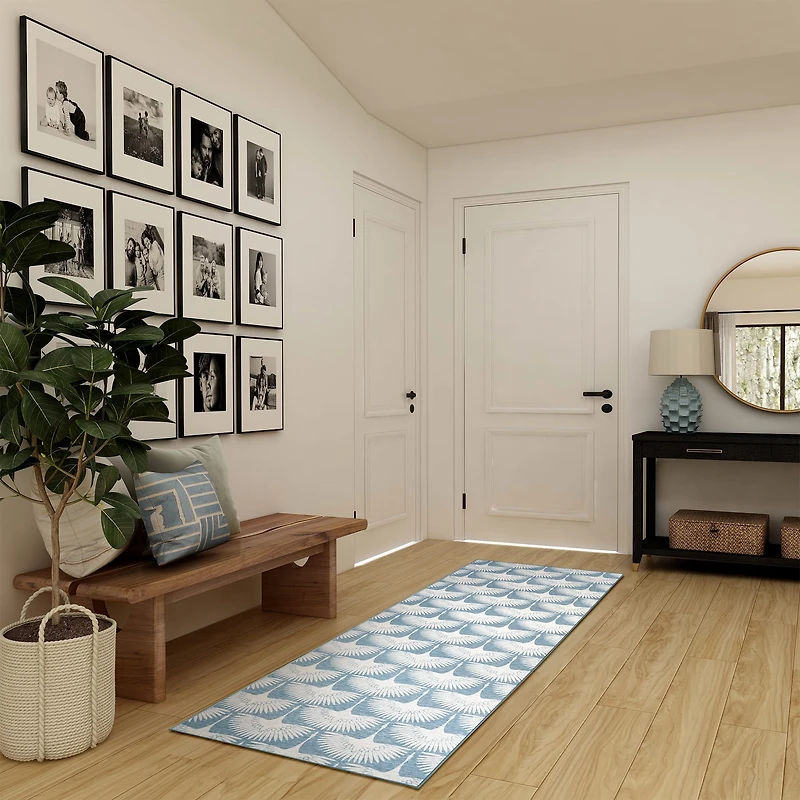 My Magic Carpet Flock Washable Rug