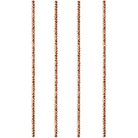 Metal Faceted Rondelle Beads