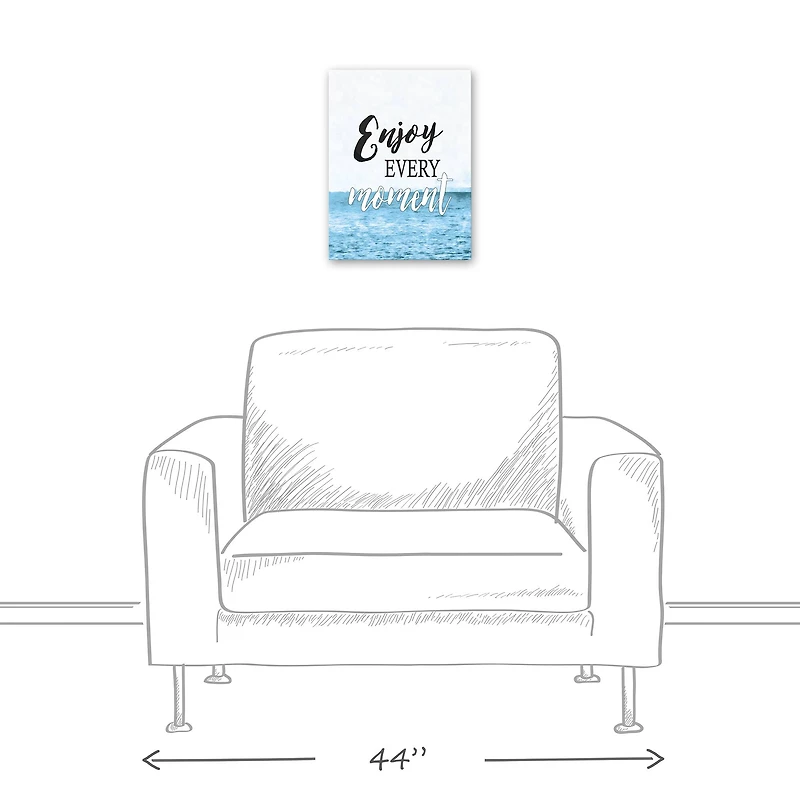 Enjoy Every Moment 12" x 16" Canvas Wall Art