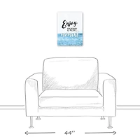 Enjoy Every Moment 12" x 16" Canvas Wall Art