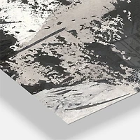 Designart Glam Painted Arcs III Modern 3 Panel Wall Clock