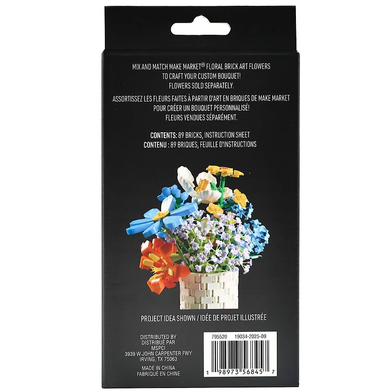 Tulip Floral Brick Art Kit by Make Market®