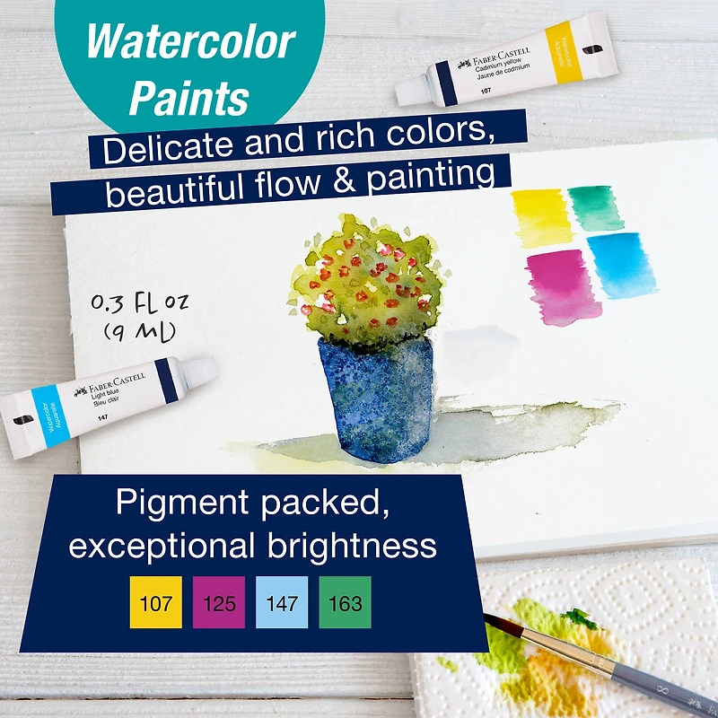 Faber-Castell® Creative Studio Wet Mediums Try It Box