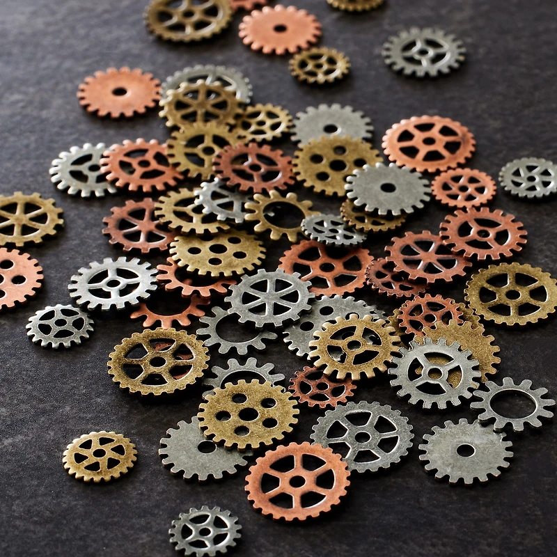 Found Objects Mini Gears by Bead Landing™