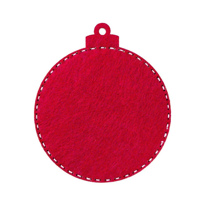 Wonderland Crafts Car with Christmas Tree Bead Embroidery on Wood Ornament Kit