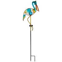 3ft. Solar Lighted Pelican Outdoor Garden Stake