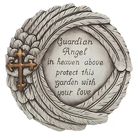 Santa's Workshop 10" Guardian Angel Stepping Stone