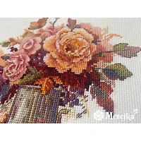 Merejka Still Life with Pumpkins Counted Cross Stitch Kit