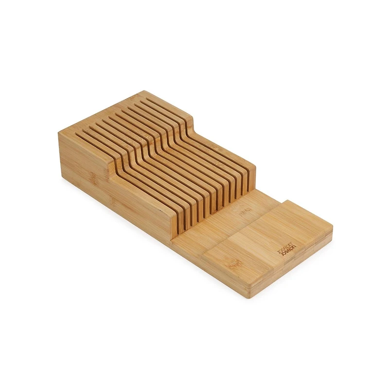 Joseph Joseph DrawerStore Bamboo Large 2-tier in-drawer knife organizer