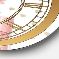 Designart 'Simply Splendid Ii Glam Wall Clock