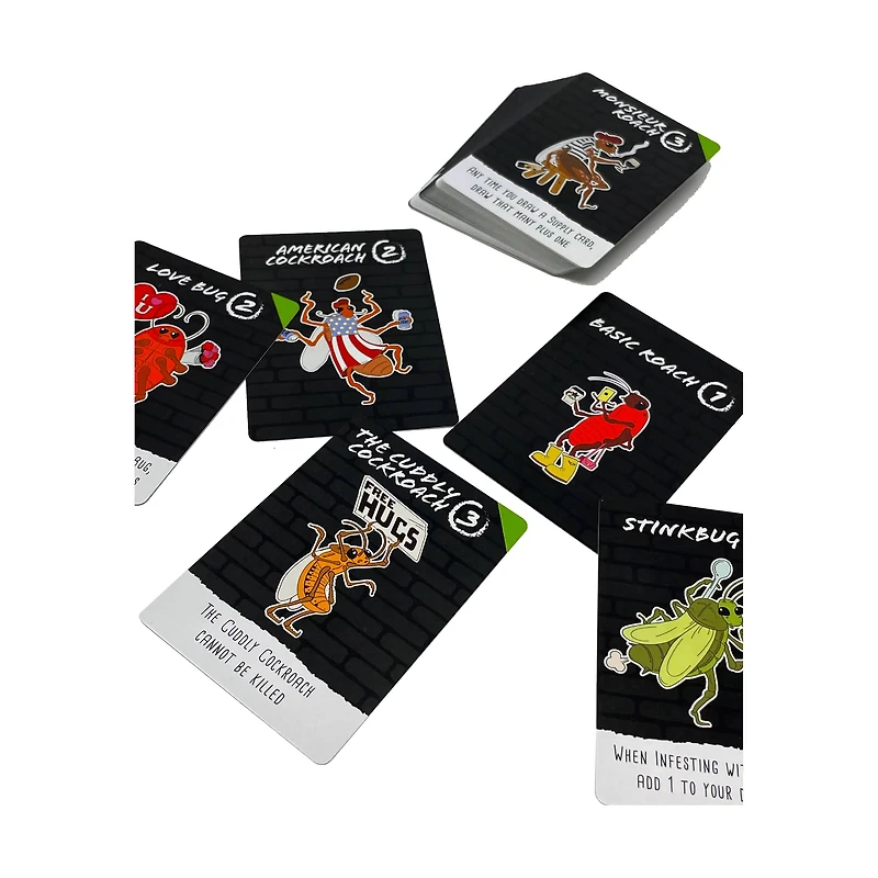 Cuddly Cockroaches Card Game