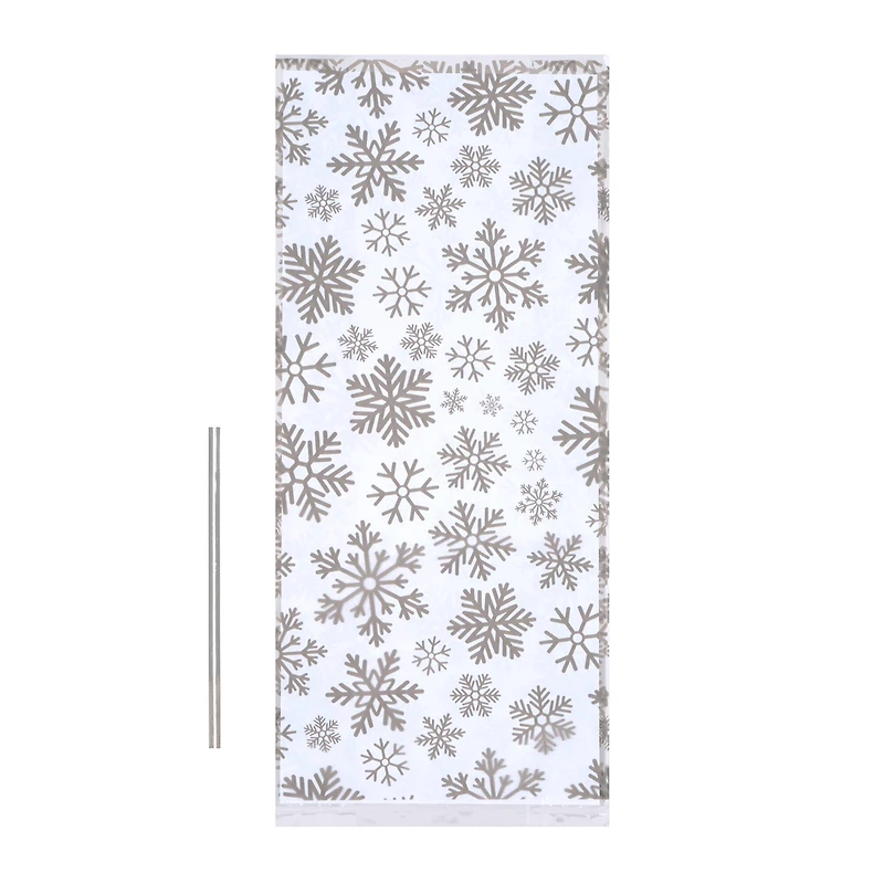 Snowflake Treat Bags with Ties, 12ct. by Makery™