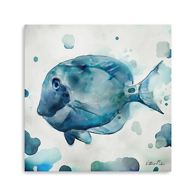 Watercolor Sea Creatures II Canvas Giclee