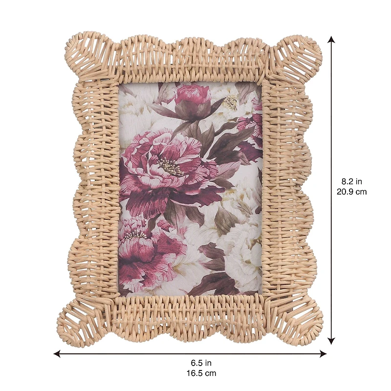 4" x 6" Wicker Photo Frame by Ashland®