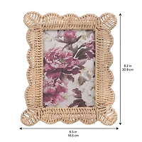 4" x 6" Wicker Photo Frame by Ashland®