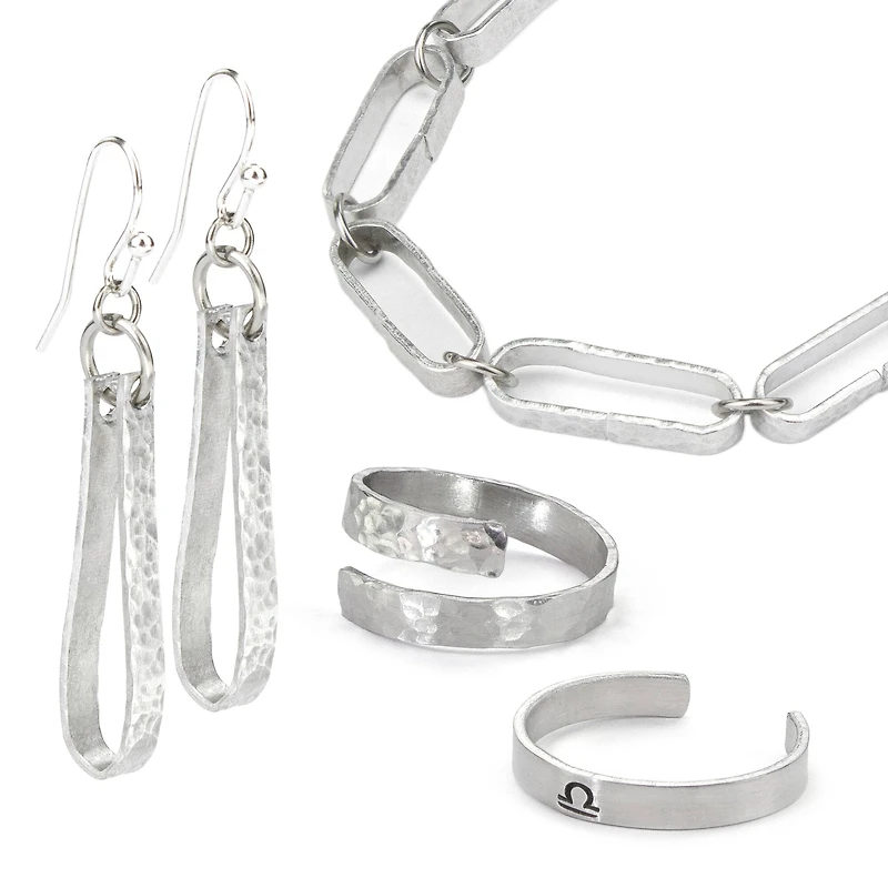 ImpressArt® Ring & Chain Link Blanks, 12ct.