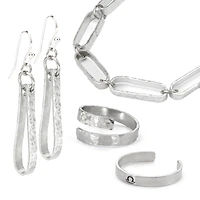 ImpressArt® Ring & Chain Link Blanks, 12ct.