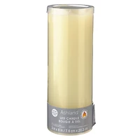 6 Pack: 3" x 8" LED Flame Pillar Candle by Ashland®