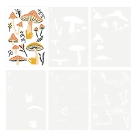 Mushroom Layering Stencils by Recollections