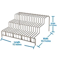 Laura Ashley Aristo Satin 3-Tier Spice Rack