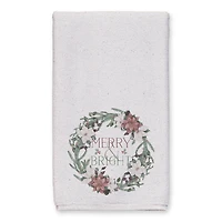 Merry & Bright Wreath Tea Towel Set