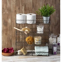 DII® 20" Double Wide 4 Row Chicken Wire Spice Rack