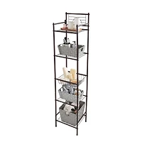 Bath Bliss Oil-Rubbed Bronze 5-Tier Storage Shelf